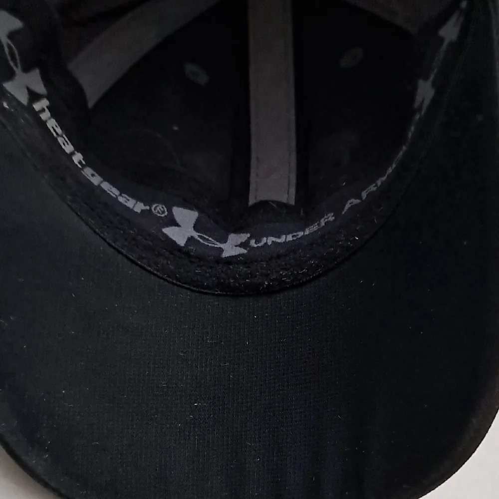 Under Armour Kids OS Dark Gray Cap with Yellow Logo